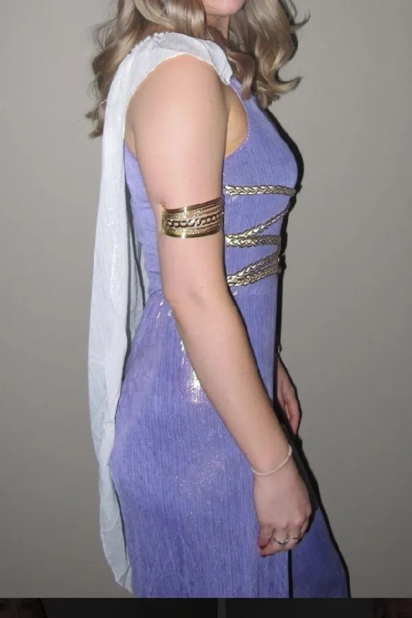 Spirit Halloween Celestial Goddess / Glitter Goddess Costume - Image 5