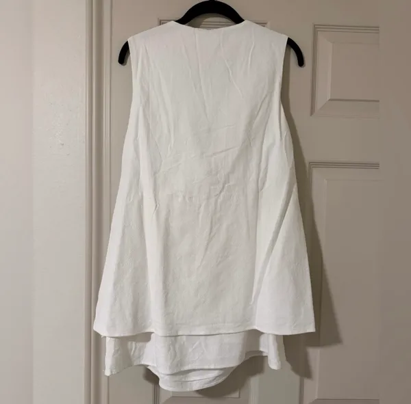 Sabo Mini Dress White - Image 3