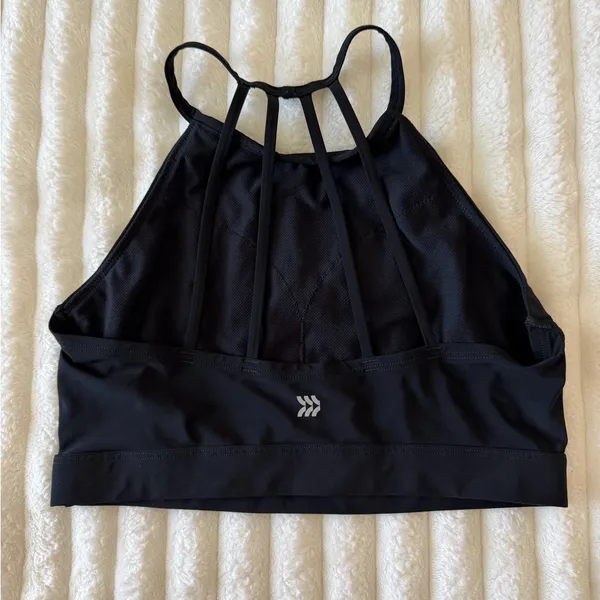 all in motion Black Strappy Sports Bra - Image 3
