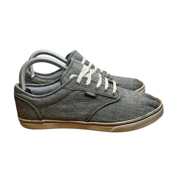 Vans Women's Atwood Low Rock Textile Grey‎ Lace-Up Skate Shoes Women's Size 7.5 - Image 8