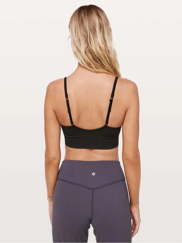 Lululemon Ebb to street sport bra black yoga activewear Pilates gym training 4 - Image 3