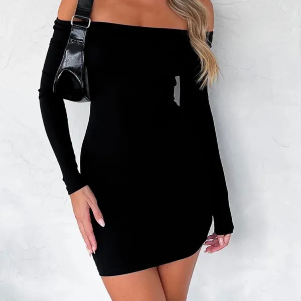 White Fox Boutique Women's‎ Black Dress - Size S. - Image 3
