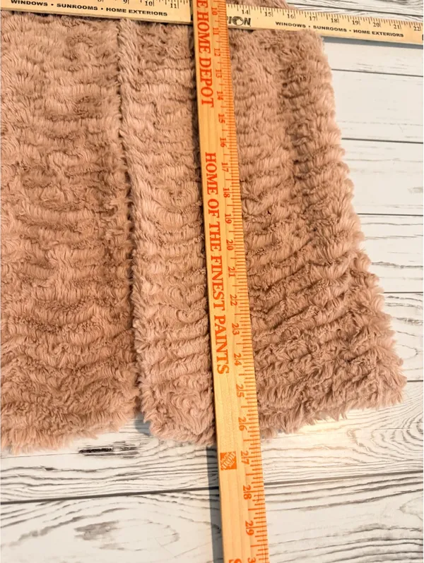 Final Touch Women’s Medium Blush Pink Faux Fur Vest USA - Image 8
