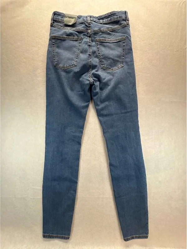 Wild Fable Women’s Size 10 Highest Rise Skinny Distressed Jeans Medium Wash - Image 5