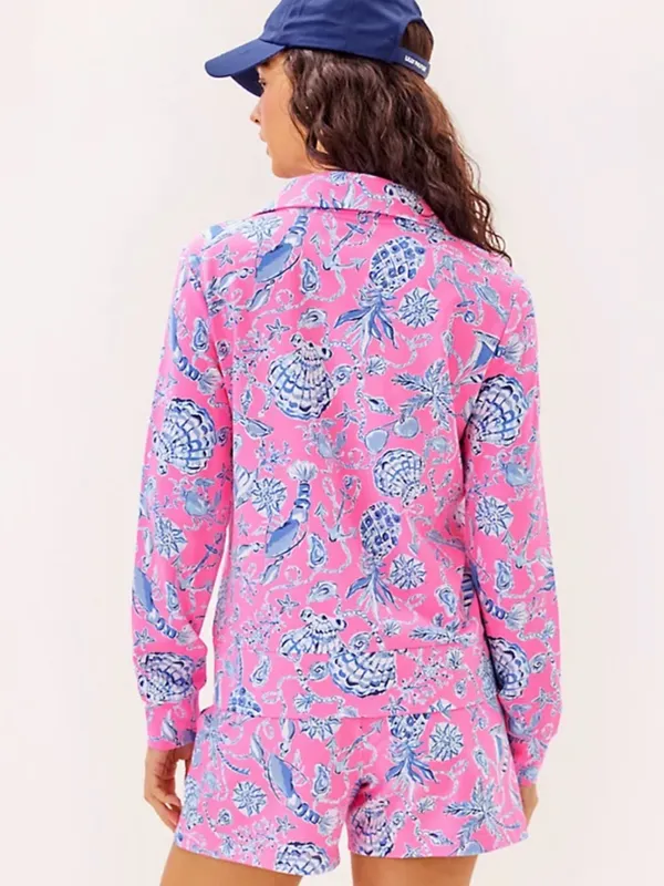 Lilly Pulitzer UPF 50+ SKIPPER POPOVER MEDIUM - Image 4