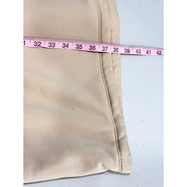 Dudley Stephens Clover Turtleneck French Terry Sweatshirt Beige Size L - Image 12