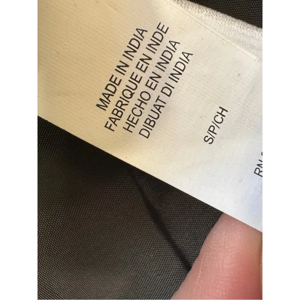 Lucky Brand Olive Green Lambs Leather Mini Skirt Womens S Preppy Dark Academia - Image 7
