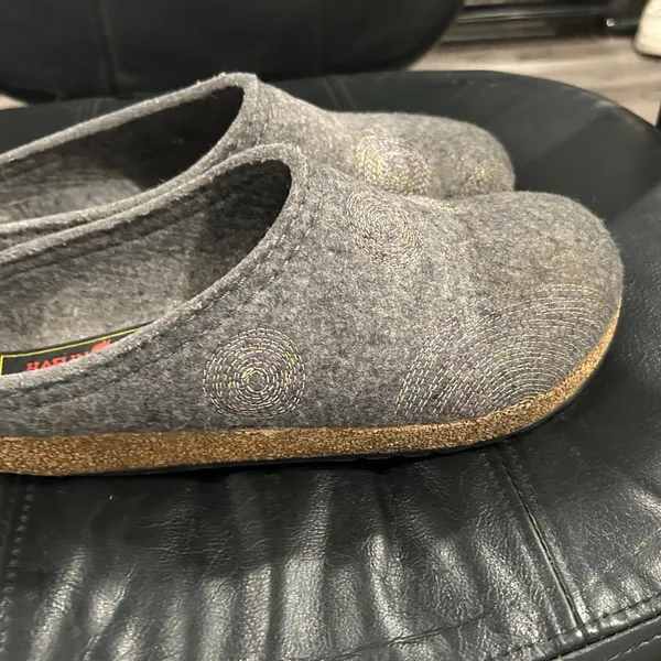 Haflinger Gray Felt Slip - Image 9