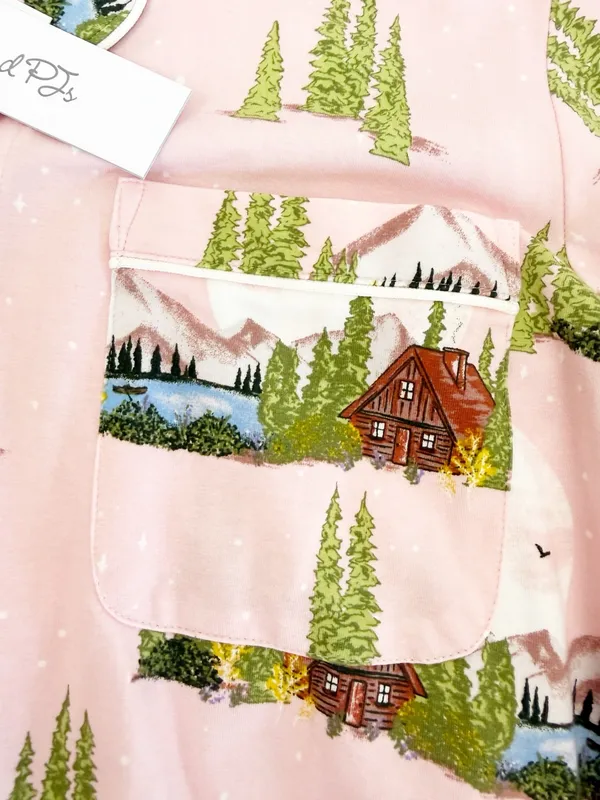 BedHead Pine Lake Classic Long Sleeve Jersey Pajama Set Cabincore Cabin - Image 8
