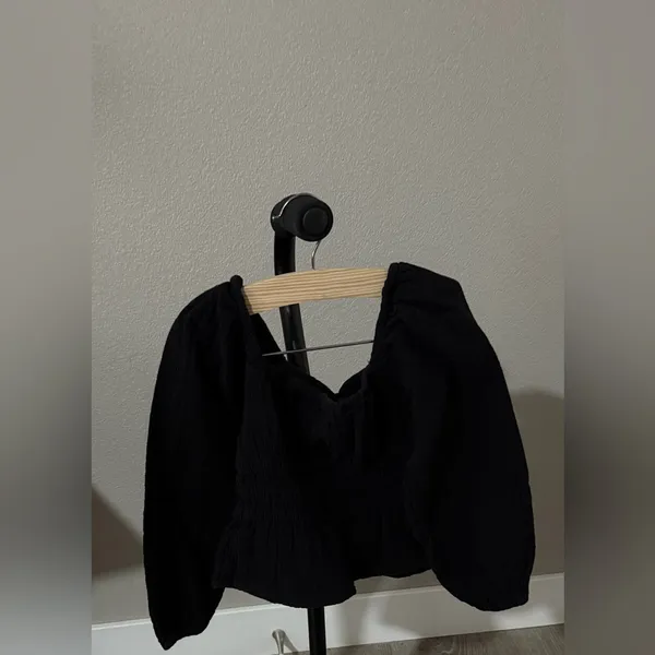 Old Navy Black Girls Blouse - Image 5