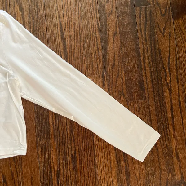 H&M White Turtleneck Top - Image 4