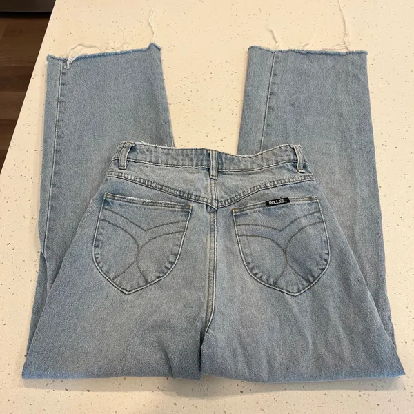 Rolla's‎ Heidi High Rise Loose Straight Jean Size 26 - Image 4