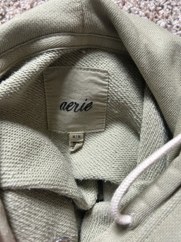 Green Aerie Zip-Up Jacket - Image 3