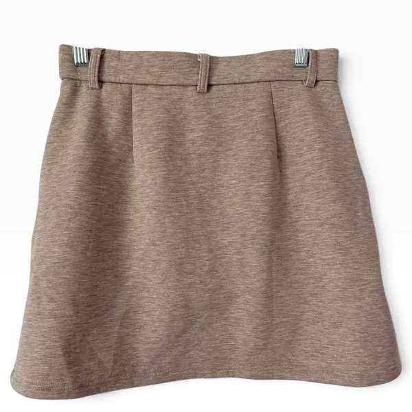 NWT OGL FuzzLuxe Pull On Pleated Skort Women’s Size Small Morganite Beige - Image 3