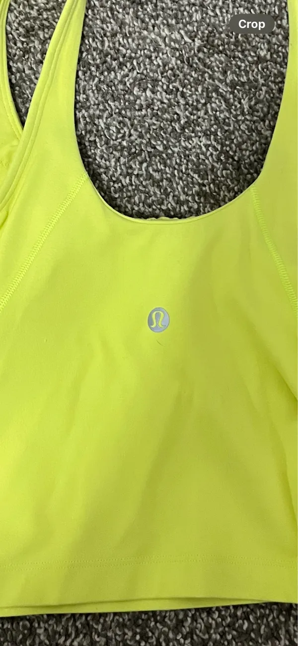 Neon Yellow Lululemon Align Tank - Image 3