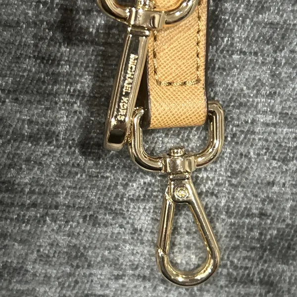 Michael Kors Tan Brown Replacement Crossbody Strap‎ Gold Hardware Saffiano Purse - Image 4