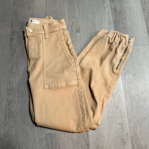 7 for all mankind darted boyfriend jogger pants - Image 8