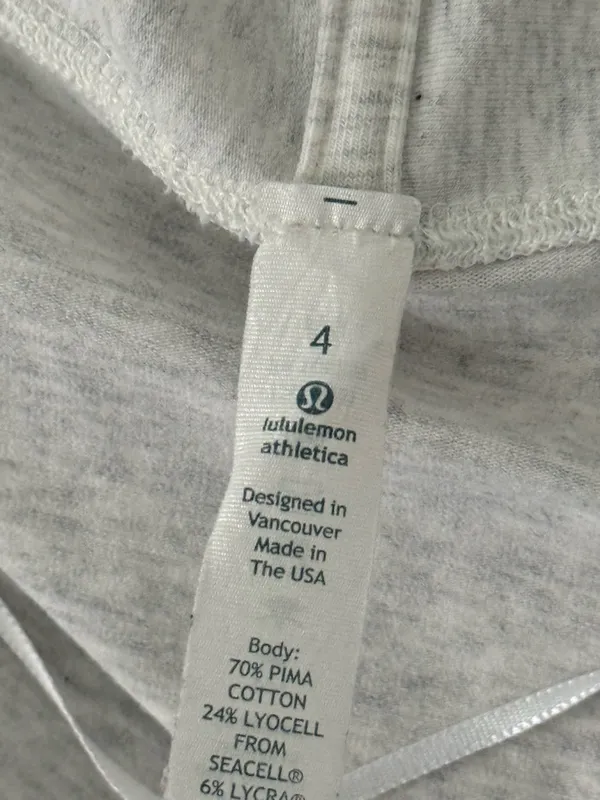 Lululemon Iconic Wrap in Heathered White (First Release) - Image 5
