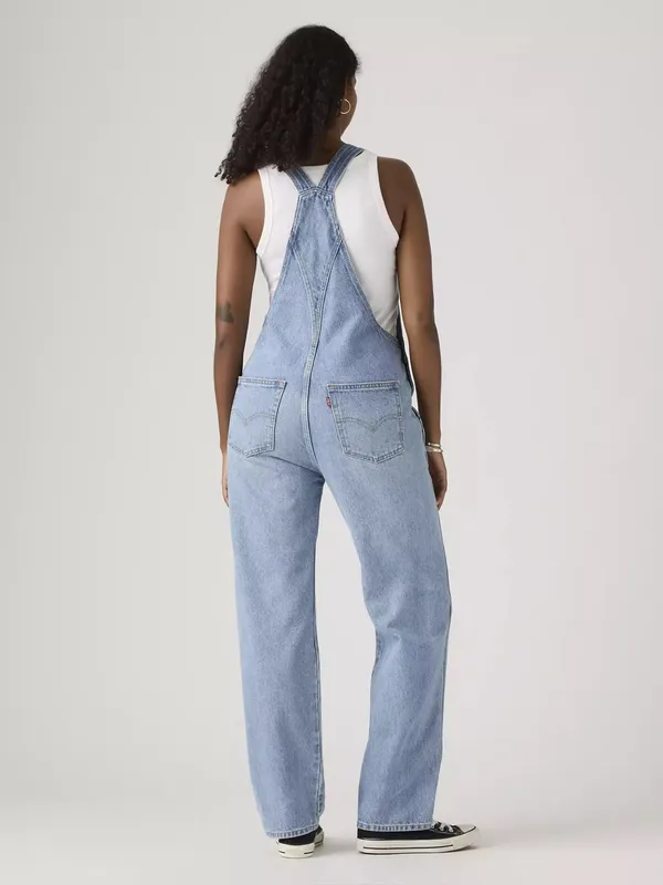 Levi’s Premium VINTAGE OVERALLS Size XS Retro 90s baggy workwear Utility Granola - Image 3
