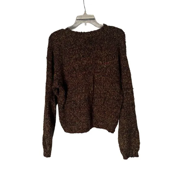 Kathy Ireland Brown Multicolor Women's Size Large‎ Sweater Y2K - Image 4