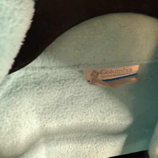 Women Columbia blue fleece jacket #fleecelove - Image 4