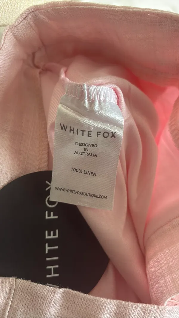 White Fox Boutique Mini Skirt Pink - Image 5