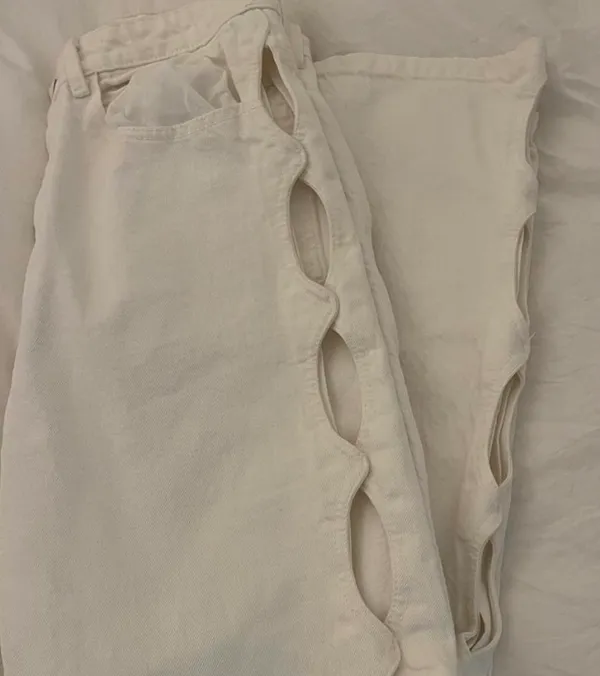 Zara White Pants - Image 2