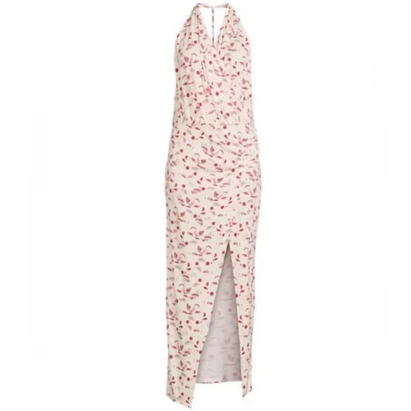 Free People Daria Graphic Maxi Dress in Ivory Combo Size XL - Image 3