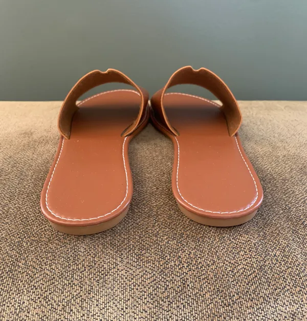 Slide Sandals NWOT Brown Size 11 - Image 3