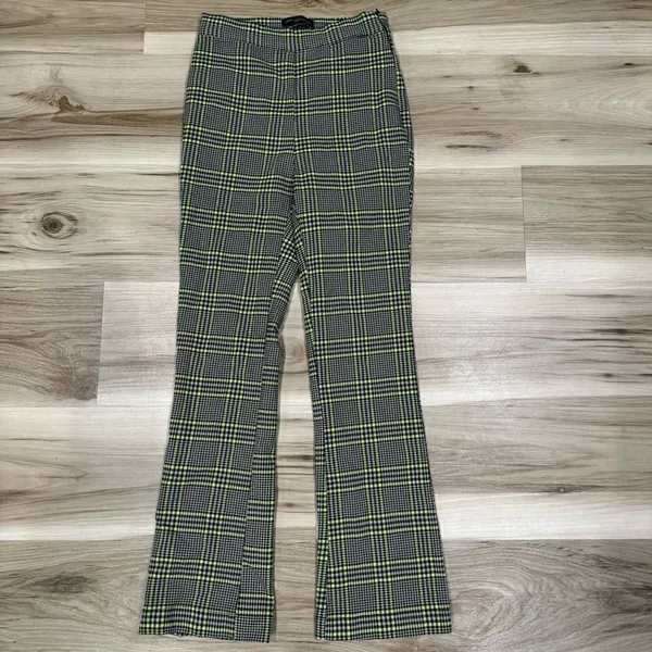 Urban Outfitters Plaid Kick Boot Pants Women’s 0 - Image 3