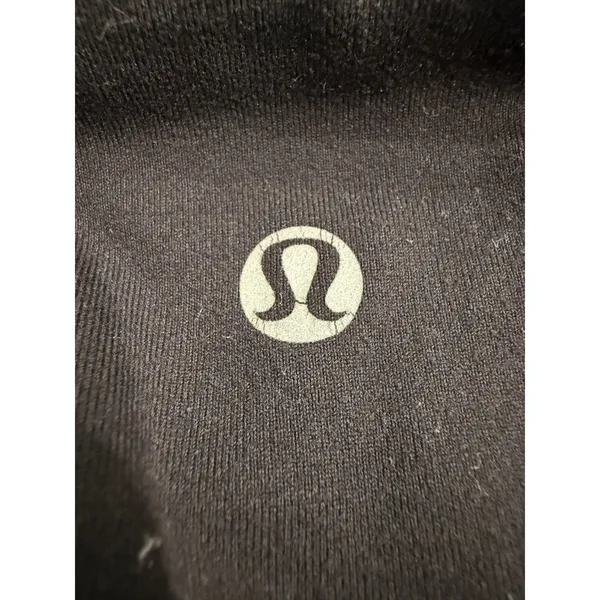 Lululemon Wunder Under‎ Crop Black Athletic Yoga Leggings Womens Size 4 Solid - Image 4