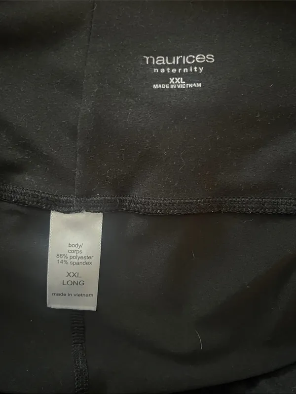Maurices Over the Bump Maternity Black Leggings - Image 4