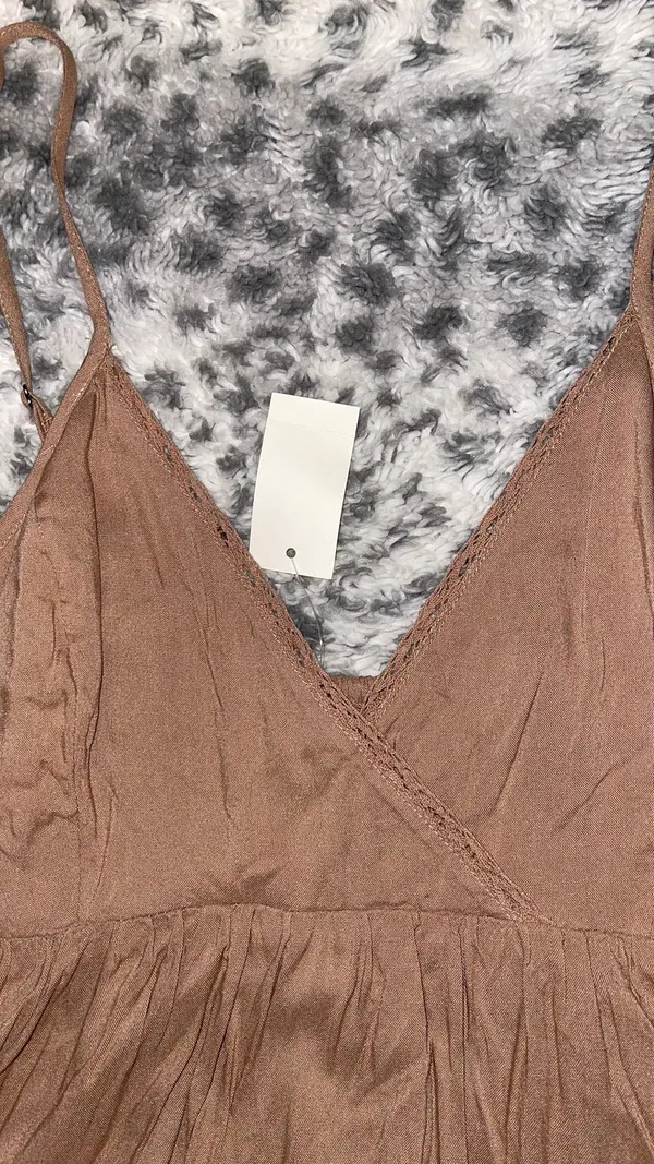 Aeropostale Brown Summer Dress - Image 4
