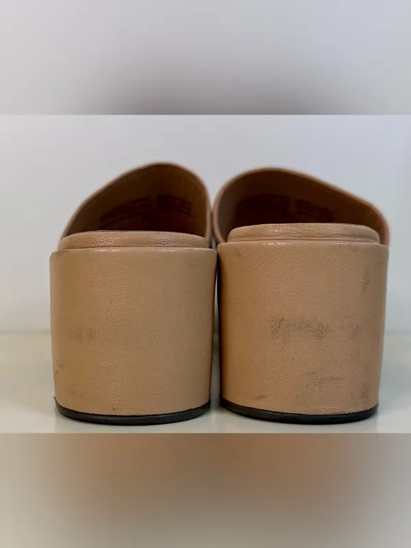 Seychelles Nude Platform Slide Clogs 8.5 - Image 5