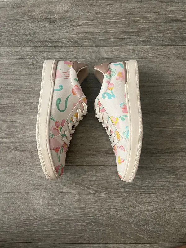 Coach clip low top floral sneaker - 10 - Image 6