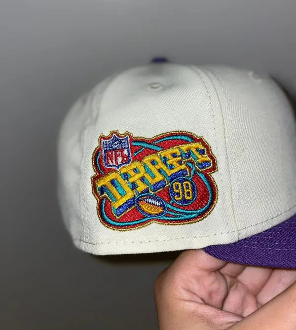National Football League Myfitteds Minnesota Vikings draft 98 size 7 1/8 brand new in store exclusive - Image 3