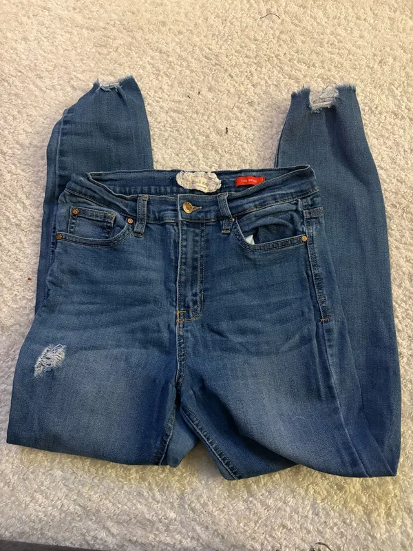 altard state Super Skinny Ankle Distressed Women's High Rise Jeans. Size 3/27 - Image 3