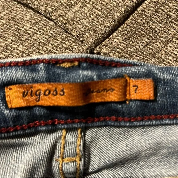 Vigoss Bootcut Jeans Womens Sz‎ 7 Straight Medium Wash Classic Normcore Everyday - Image 8