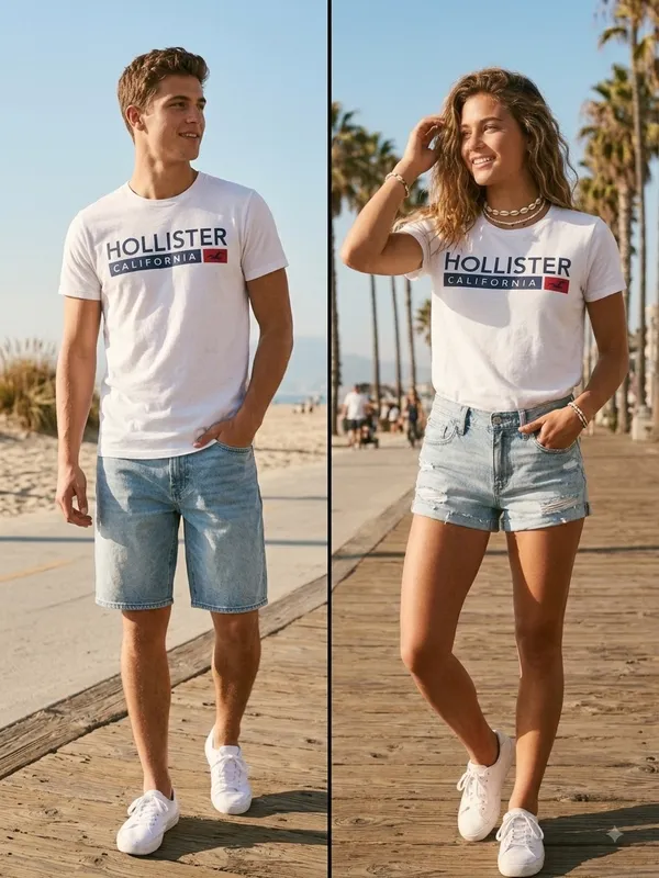Hollister Graphic Tee - Pre-owned Casual T-Shirt - Image 2