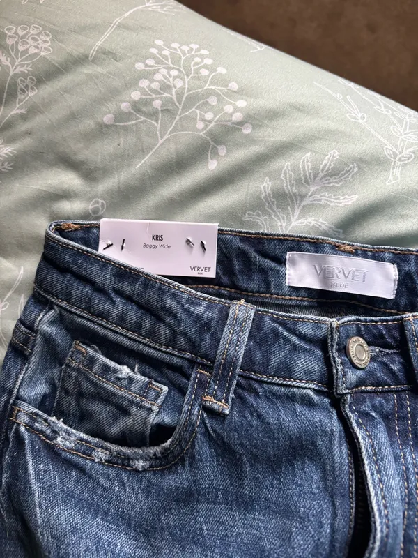 Cuffed jeans Blue Size 25 - Image 3