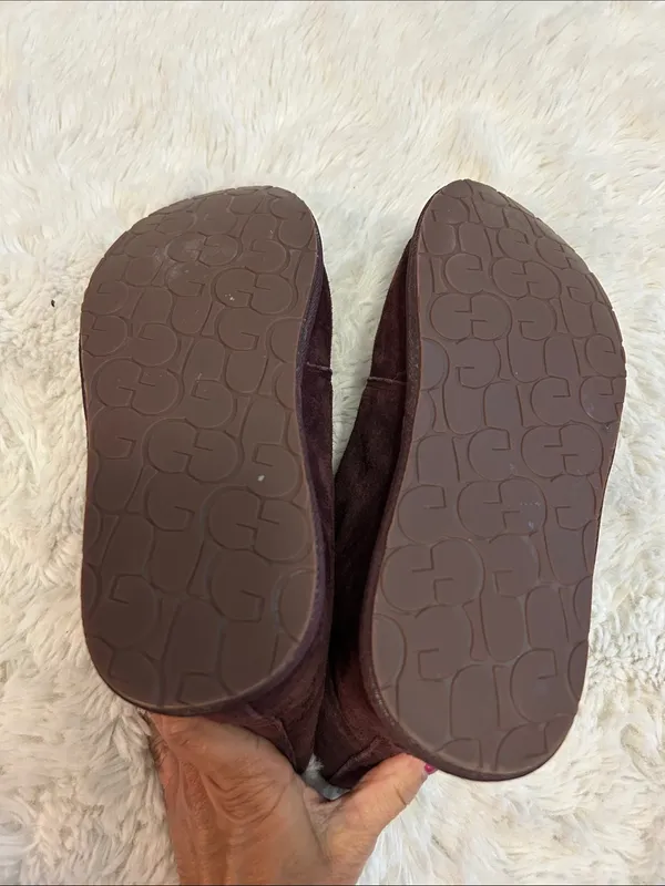 Ugg Kallen Stout Suede Sherpa Slippers - Image 4