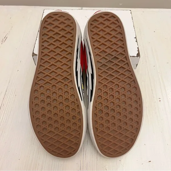 Vans Customs Off The‎ Wall Dog And Car Macaroon Print Shows Size Women 5 Men 3.5 - Image 7