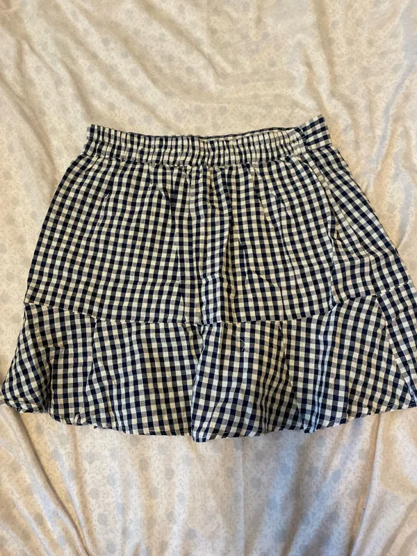 BNWT Sim & Sam navy gingham skirt  - Image 8