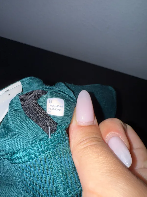 Lululemon Energy Longline Ribbed Bra *Medium Support, B–D Cups - Storm Teal - Image 6