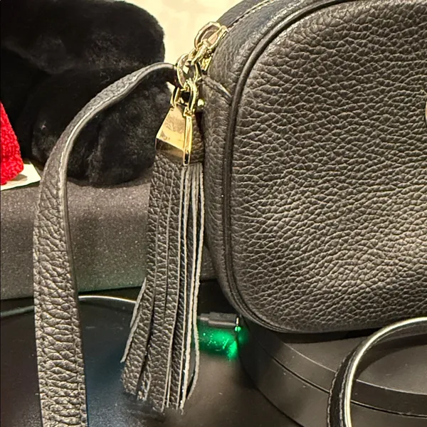 Kate Spade ♠️ Black Pebbled Leather Crossbody Bag - Image 3