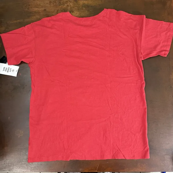 Atlanta Falcons Oversized relaxed Racer Red T-Shirt Women's Medium 47 Brand - Image 2