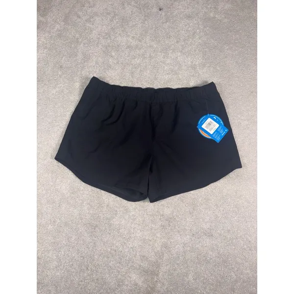 Columbia PFG Tamiami Shorts Womens L Pull On Elastic Black - Image 2