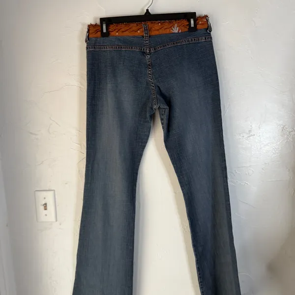 Tyte The Worlds Coolest Jeans Y2k Size 9‎ Blue Bootcut Distressed Flare Denim - Image 6