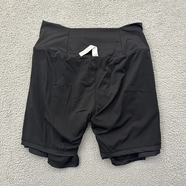 Halara SoftlyZero Airy Super High Waist InstantCool Shorts 7" Black Women's XL - Image 4