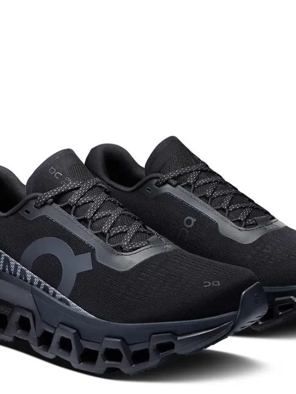 On Running Cloudmonster 2 Black Eclipse Size 6 - Image 3